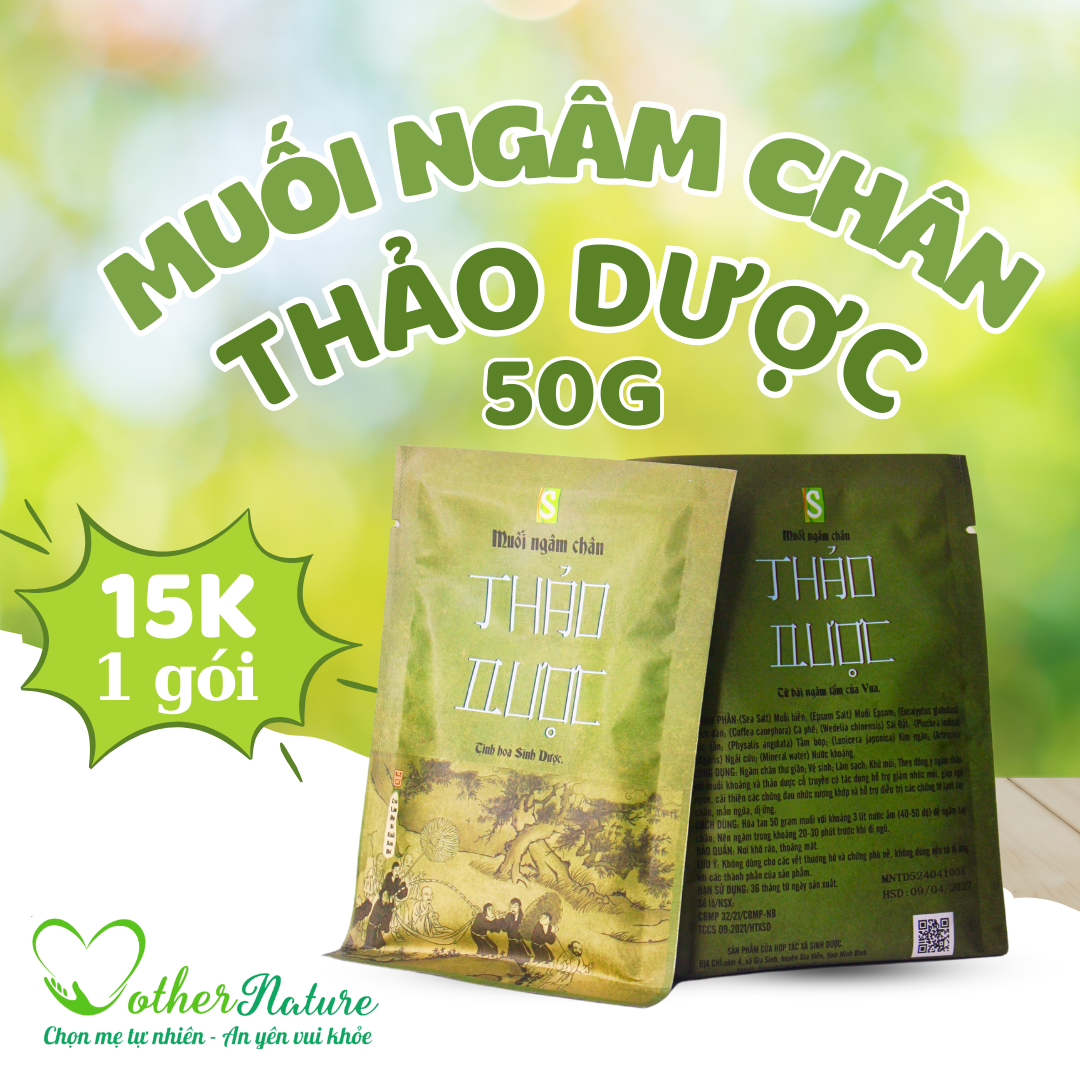 Muối ngâm chân thảo dược - gói 50g